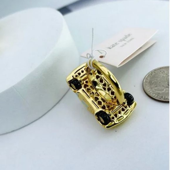 Kate Spade Off We Go Car Ring Size Of 7 - Picture 4 of 5
